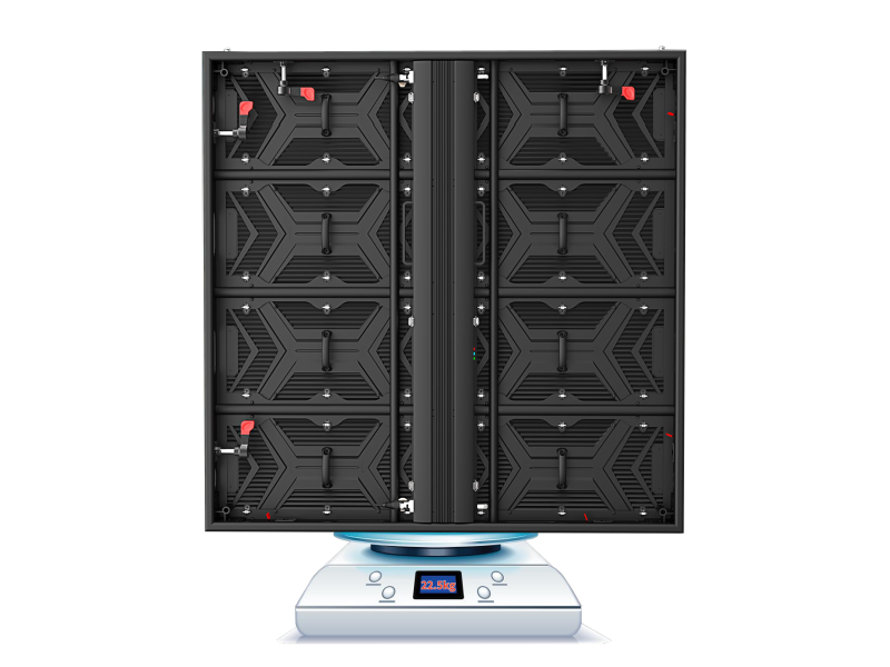 Outdoor advertise is a lightweight led display, the whole cabinet is made of aluminum alloy to minimize the weight