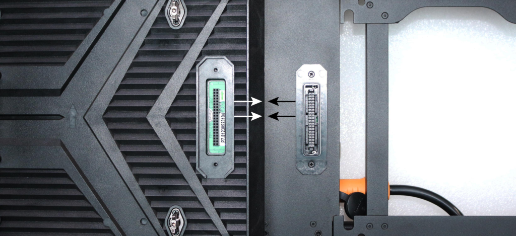 Waterproof Socket between led module and led cabinet.