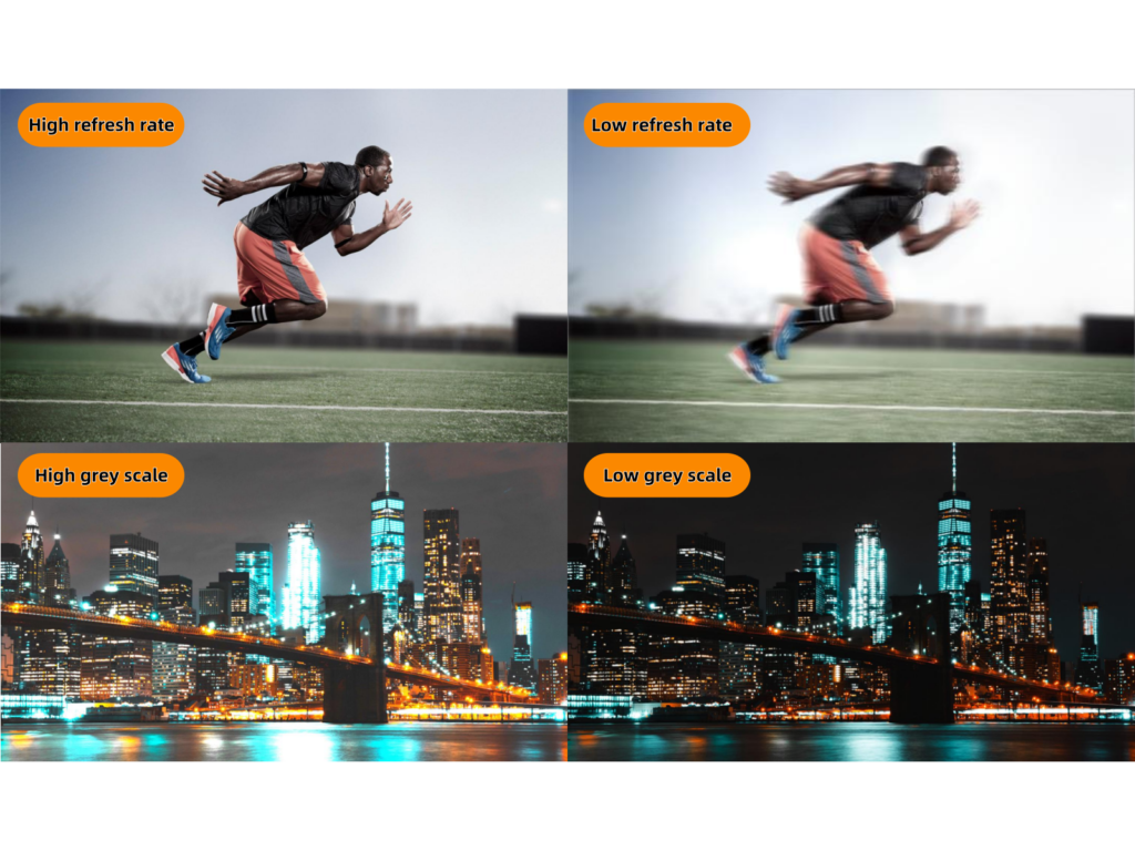 It is the led advertising screen with high refresh rate and high gray level that is smoother and more detailed than other products.