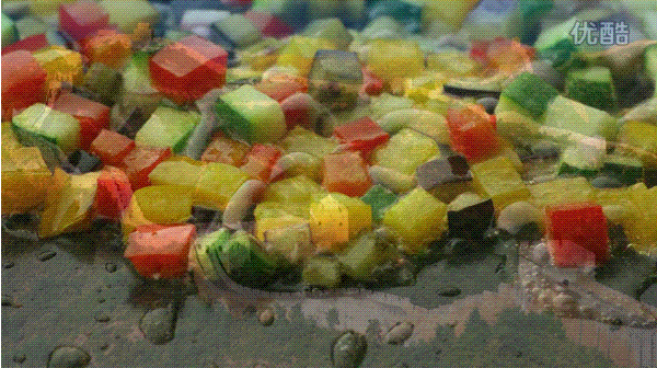 Playing video effects using texture screens