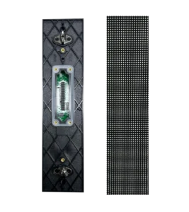 Front and Back of Outdoor Corner LED Display Dedicated Module